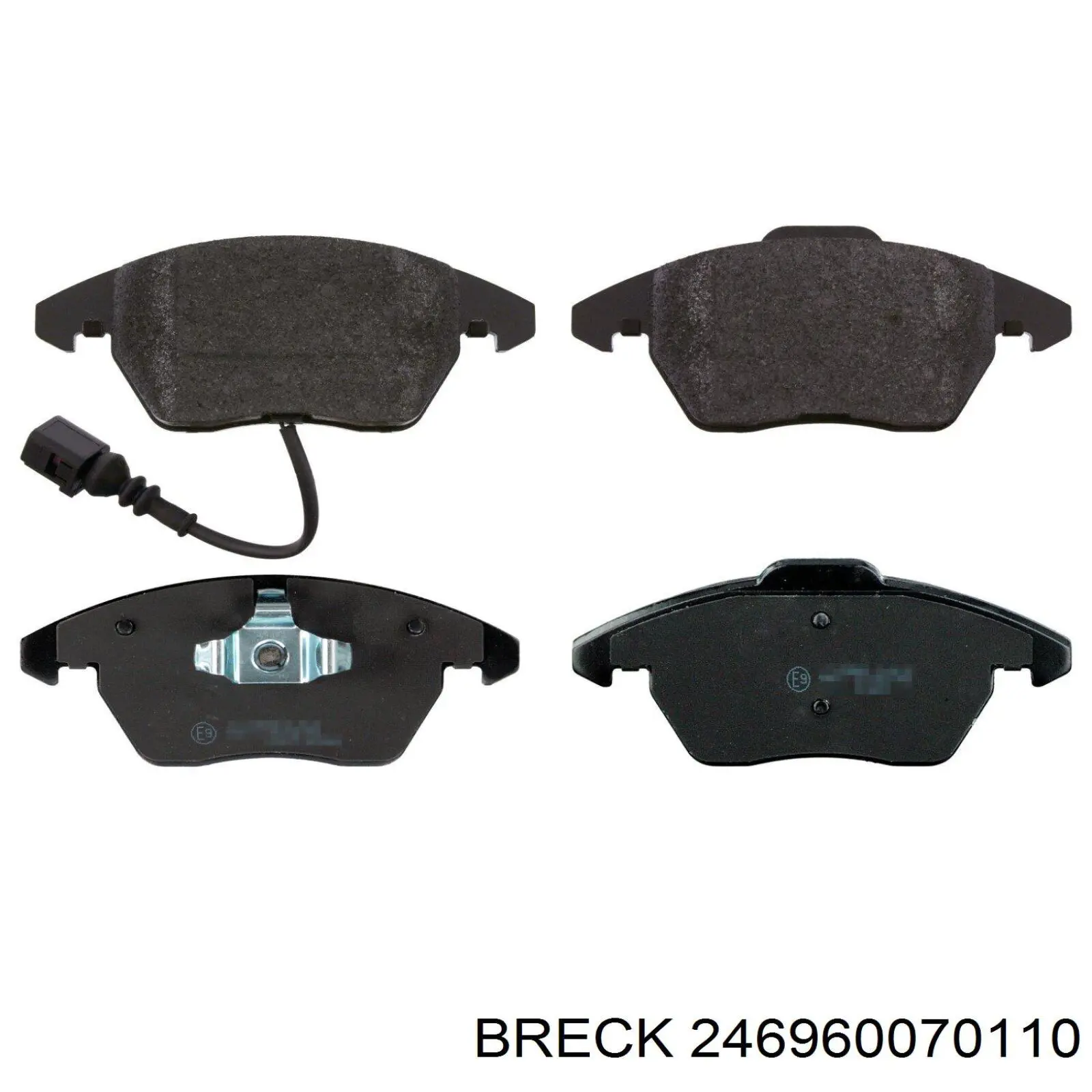 Pastillas de freno delanteras Seat Leon 2 1P1