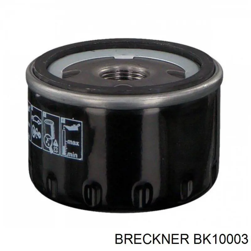 Filtro de aceite Renault Megane 1 LA0, LA1