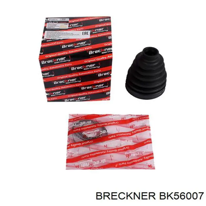 BK56007 Breckner tubería de radiador, tuberia flexible calefacción, superior