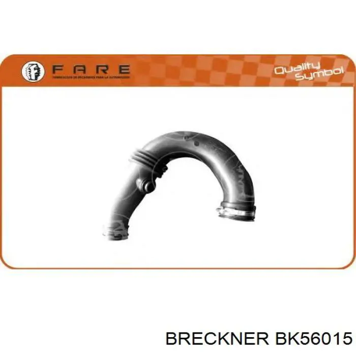 BK56015 Breckner tubo flexible de aire de sobrealimentación, a turbina