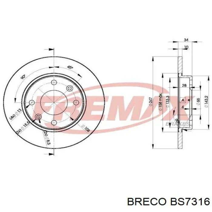 Comprar 169001 Peugeot/Citroen Freno de disco delantero