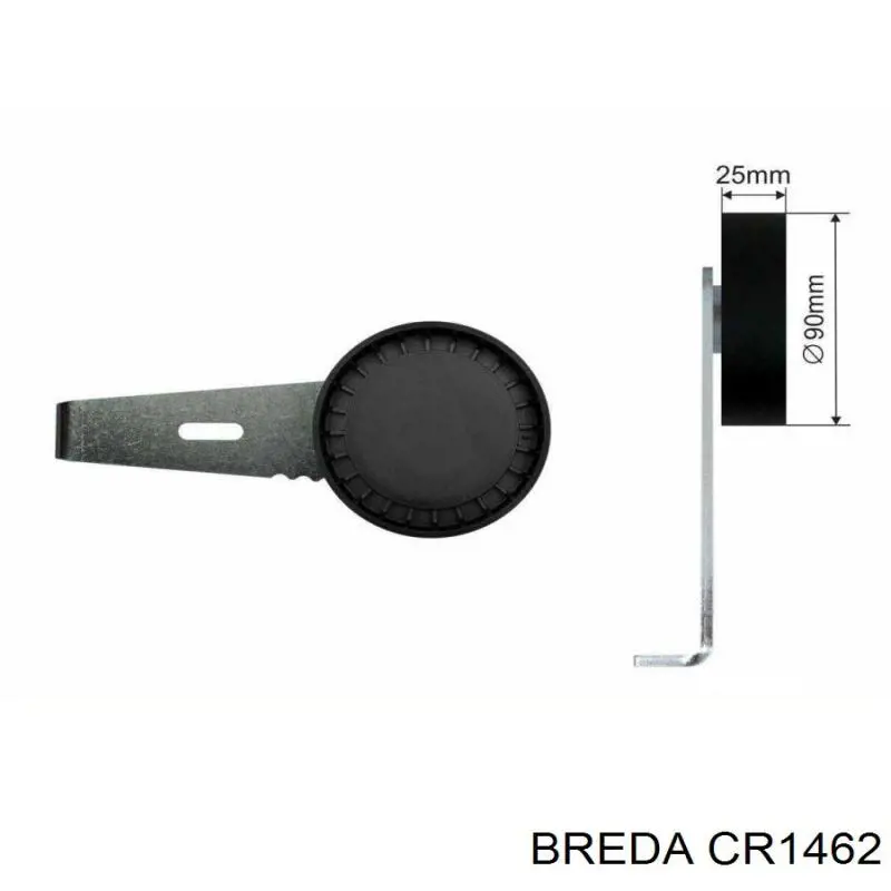CR1462 Breda polea tensora, correa poli v