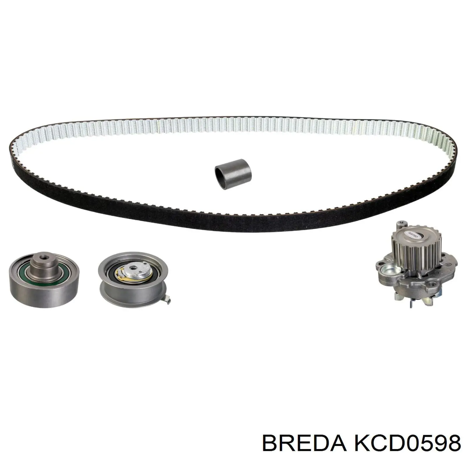 KCD0598 Breda kit correa de distribución