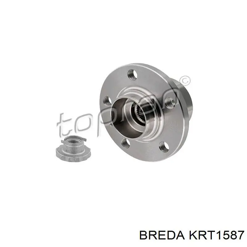 Cubo de rueda delantero Seat Ibiza 5 KJ1, KJG