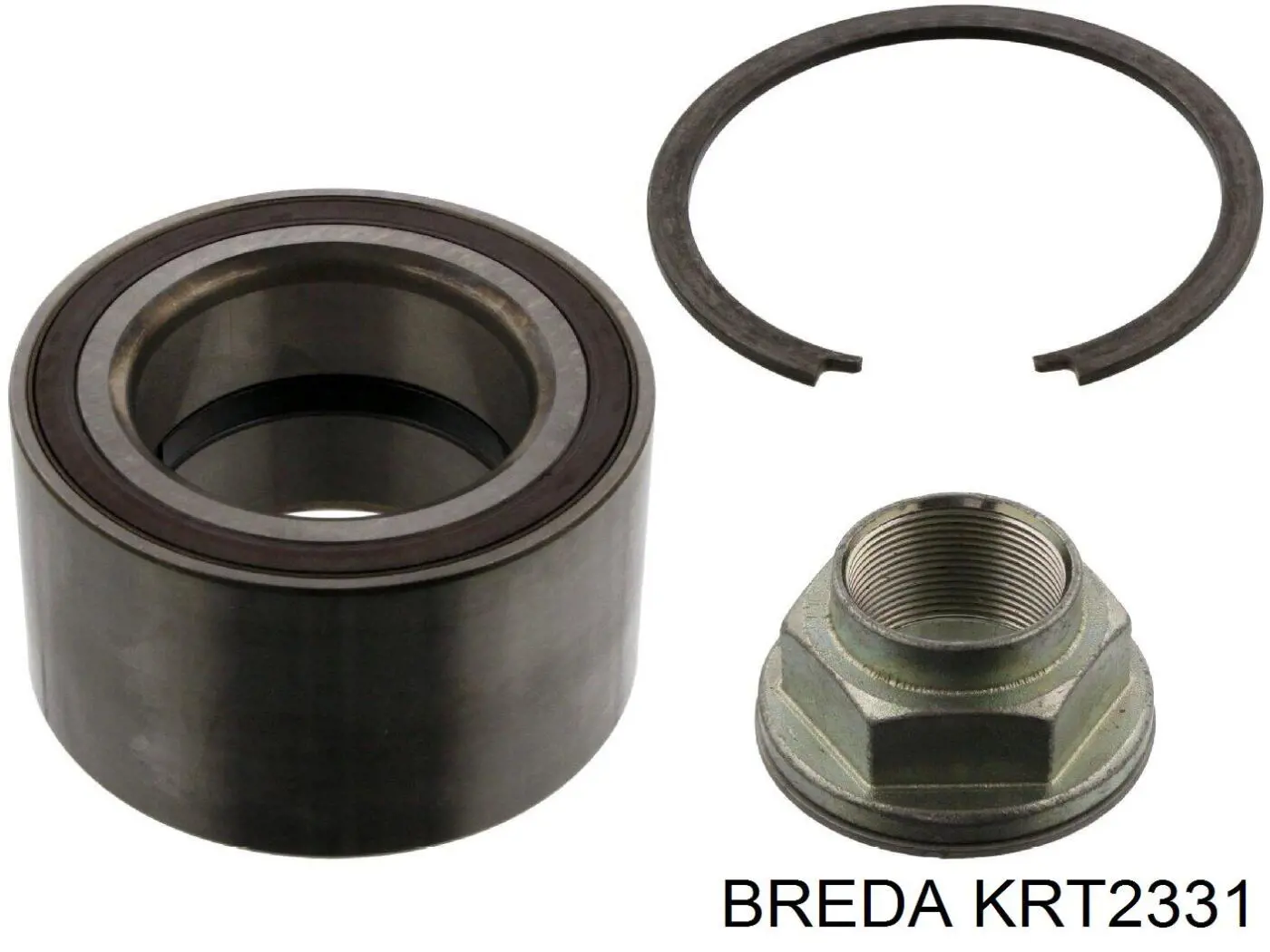 KRT2331 Breda cojinete de rueda delantero