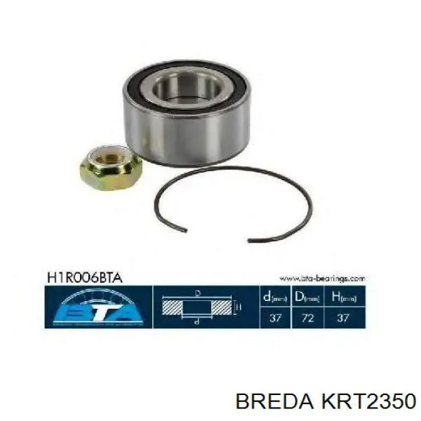 Cojinete de rueda delantero Alfa Romeo 146 930