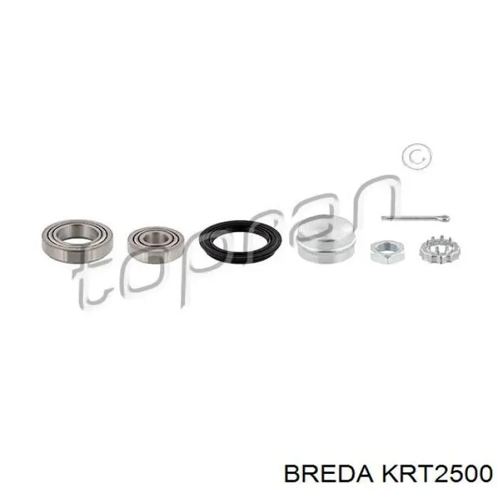 Cojinete de rueda trasero Volkswagen Jetta 2 19E, 1G2, 165, 167