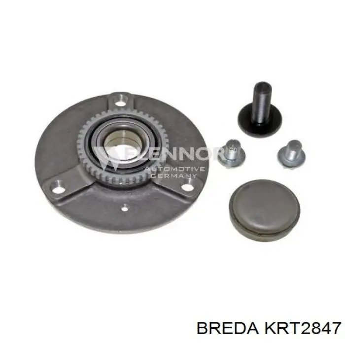 KRT2847 Breda cubo de rueda delantero
