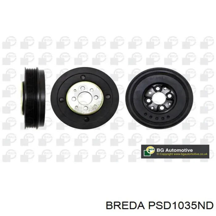 Polea del cigüeñal Breda PSD1035ND precio, desde 30,49 EUR