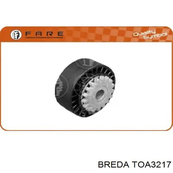 TOA3217 Breda rodillo, correa trapecial poli v