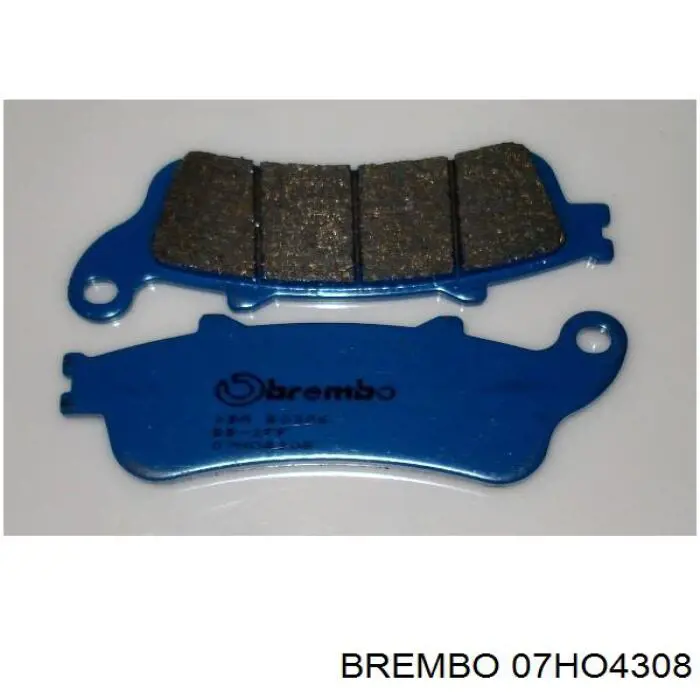 07HO4308 Brembo pastillas de freno traseras