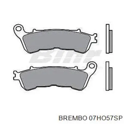 07HO57SP Brembo pastillas de freno delanteras