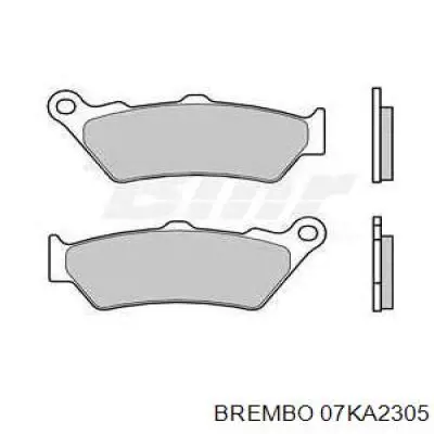 07KA2305 Brembo pastillas de freno delanteras