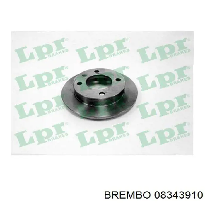 08.3439.10 Brembo freno de disco delantero