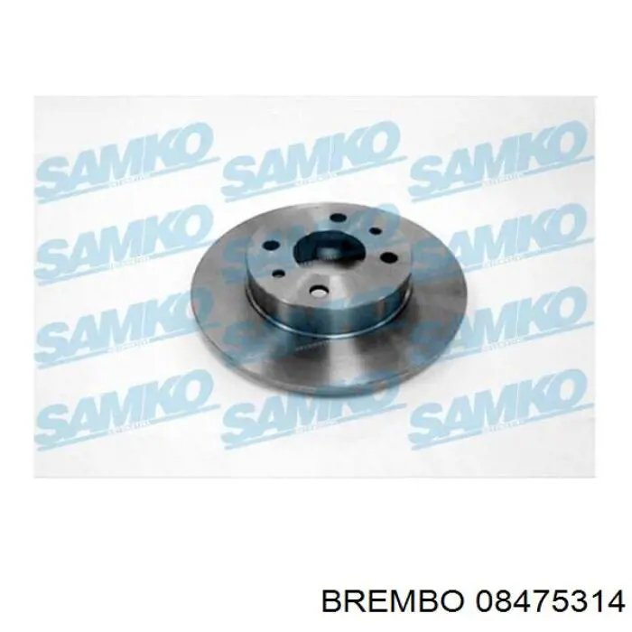 08475314 Brembo freno de disco delantero