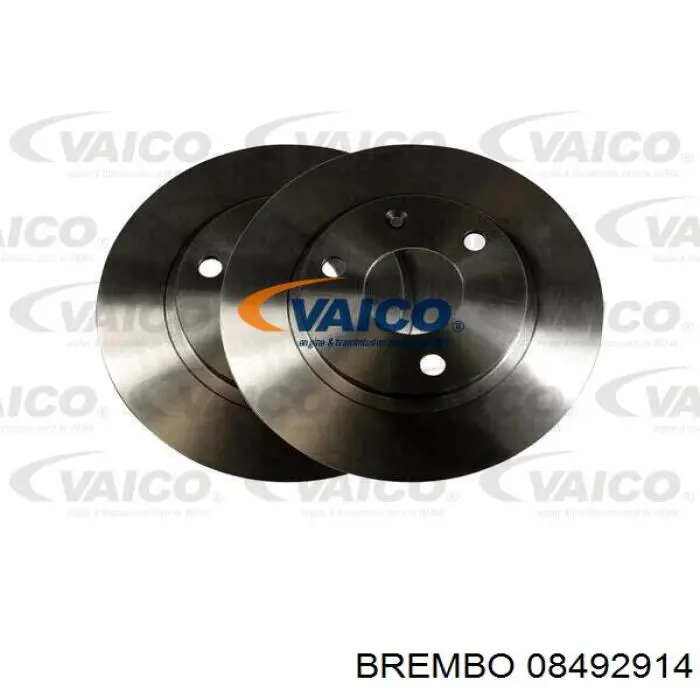 Disco de freno 08492914 Brembo