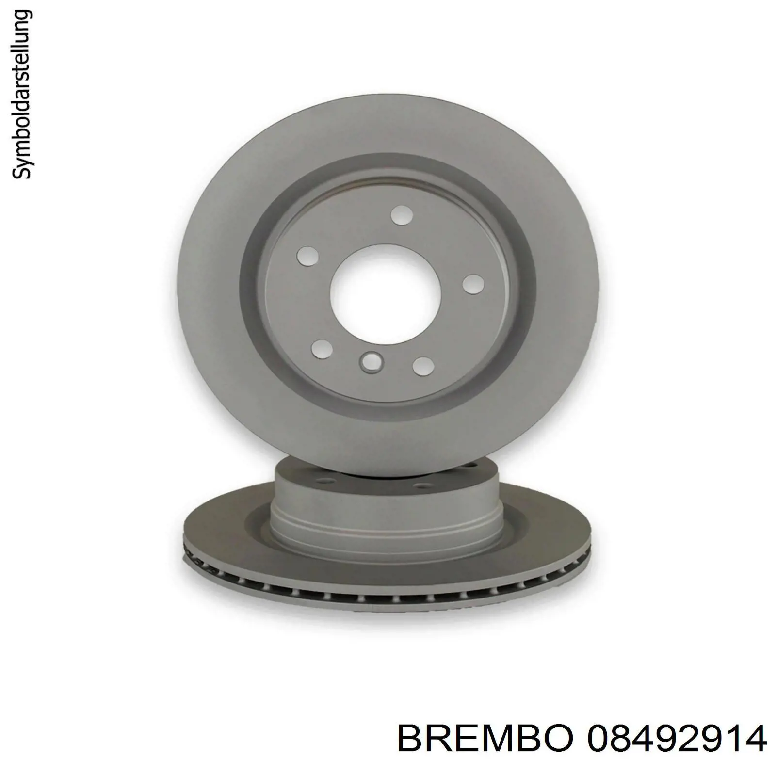 Comprar 08492914 Brembo Freno de disco delantero