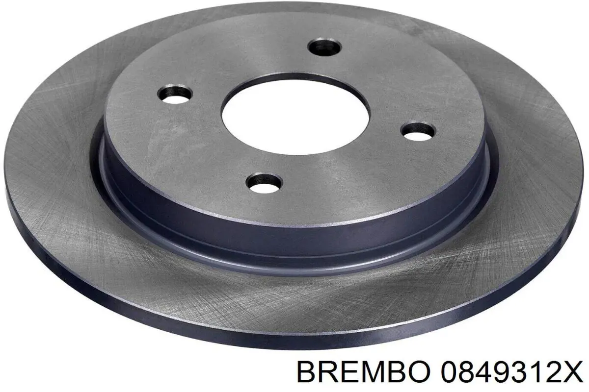 0849312X Brembo disco de freno trasero