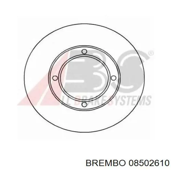 Comprar 08502610 Brembo Freno de disco delantero