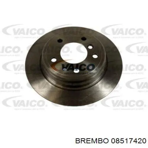 Disco de freno trasero BMW 5 E34