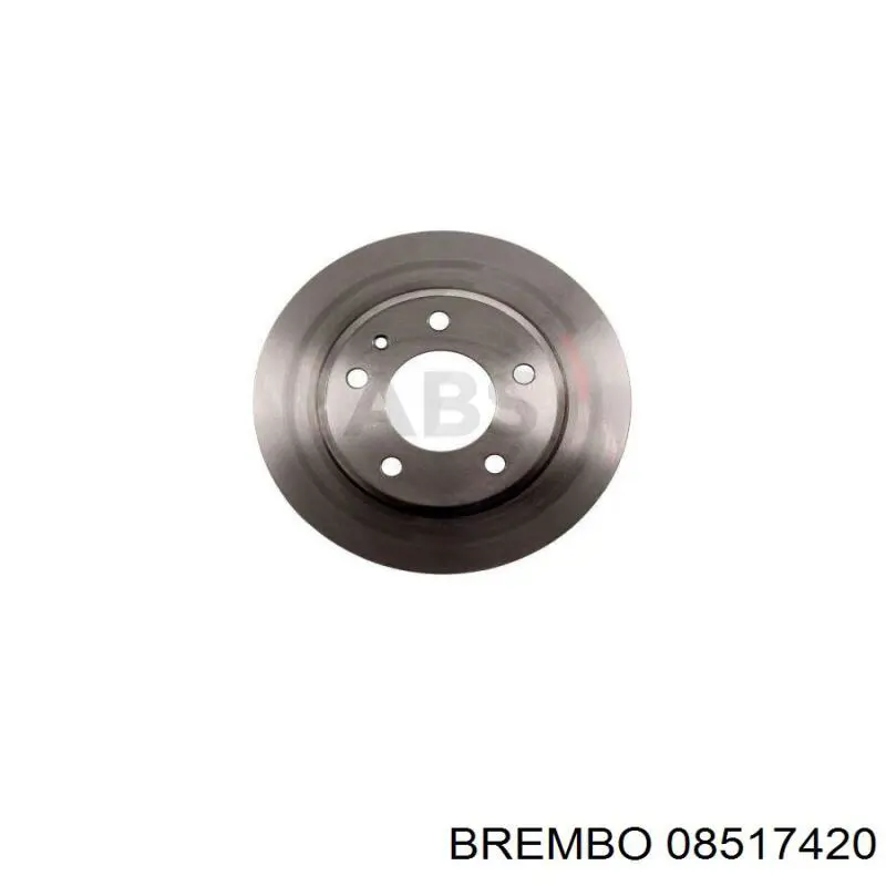 Disco de freno trasero BMW 5 E34