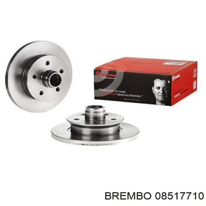 08517710 Brembo disco de freno delantero