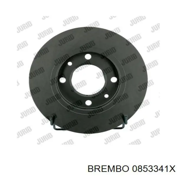 Disco de freno trasero Peugeot 206 2A/C