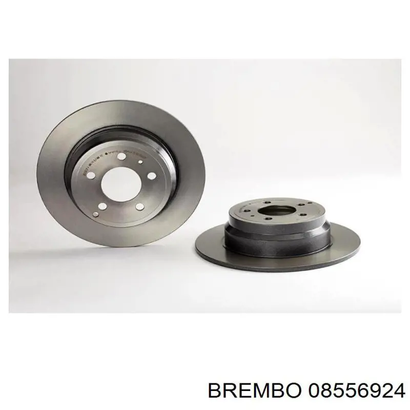 08556924 Brembo disco de freno trasero