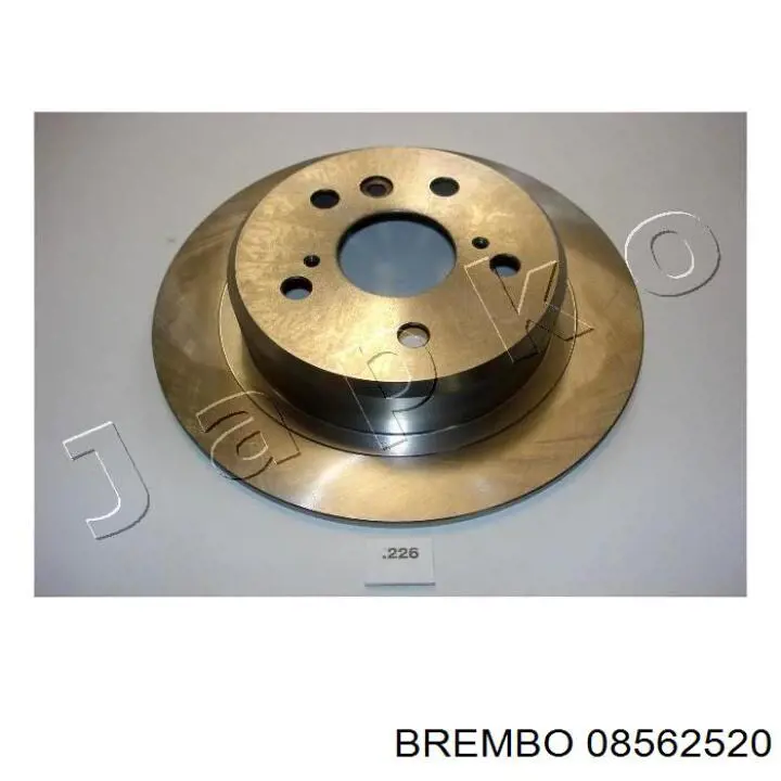 08562520 Brembo disco de freno trasero