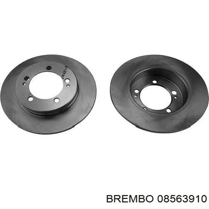 Disco de freno trasero Brembo 08563910 precio, desde 128,81 EUR