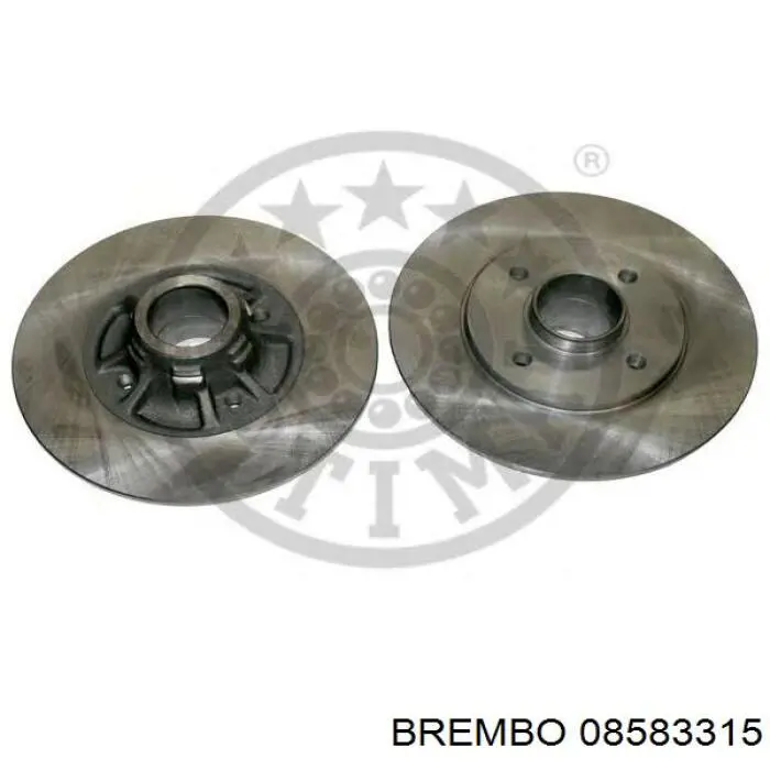 Frenos traseros Brembo 08583315