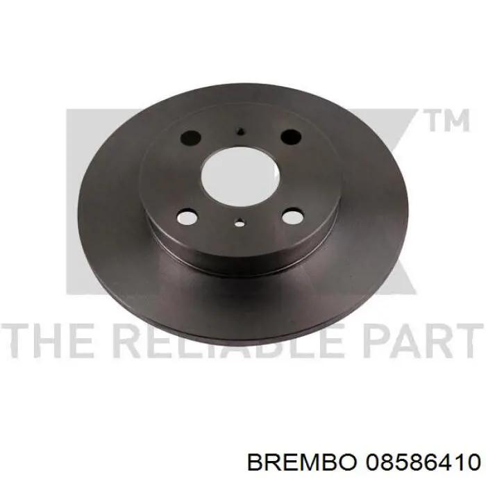 08586410 Brembo freno de disco delantero