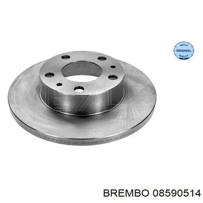 Comprar 08590514 Brembo Freno de disco delantero