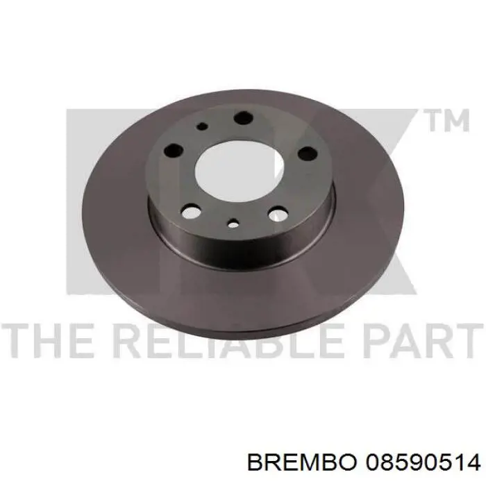 Disco de freno 08590514 Brembo