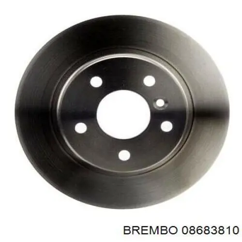 Comprar 08683810 Brembo Disco de freno trasero