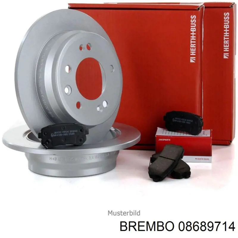 Comprar 08689714 Brembo Disco de freno trasero