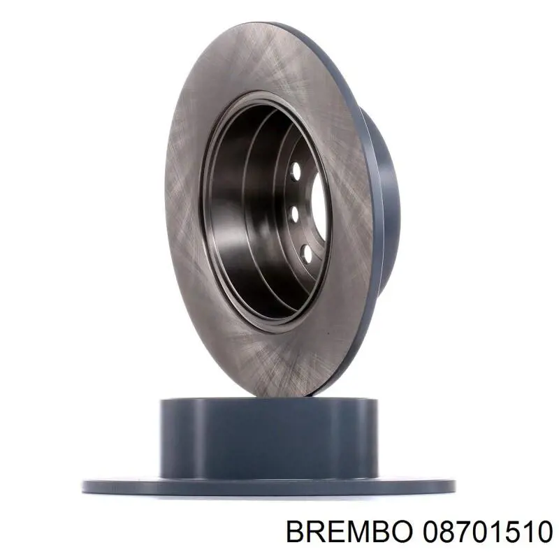 Comprar 08701510 Brembo Disco de freno trasero