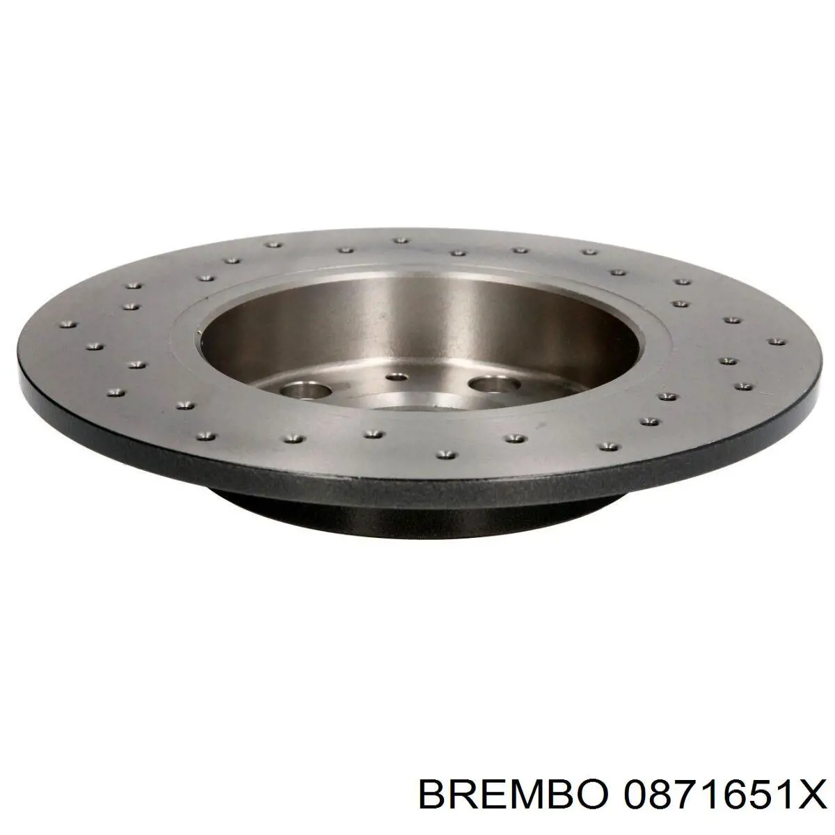 Disco de freno trasero Brembo 0871651X precio, desde 17,14 EUR