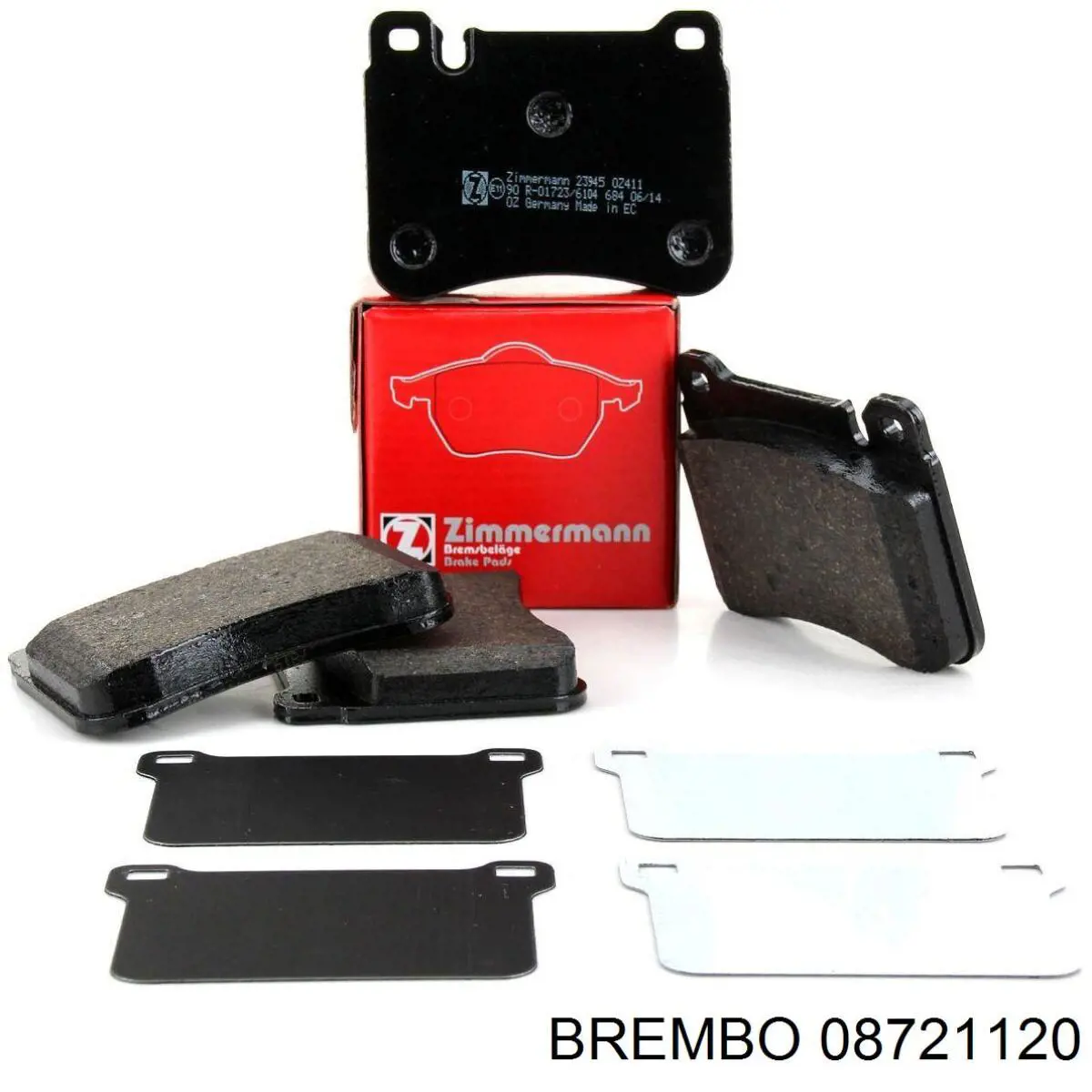 Disco de freno trasero 08721120 Brembo