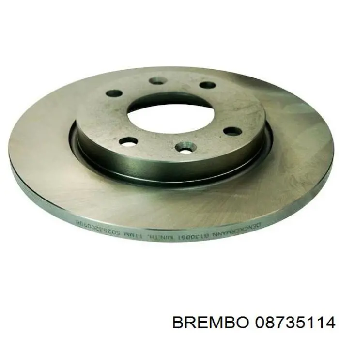 Disco de freno delantero Brembo 08735114