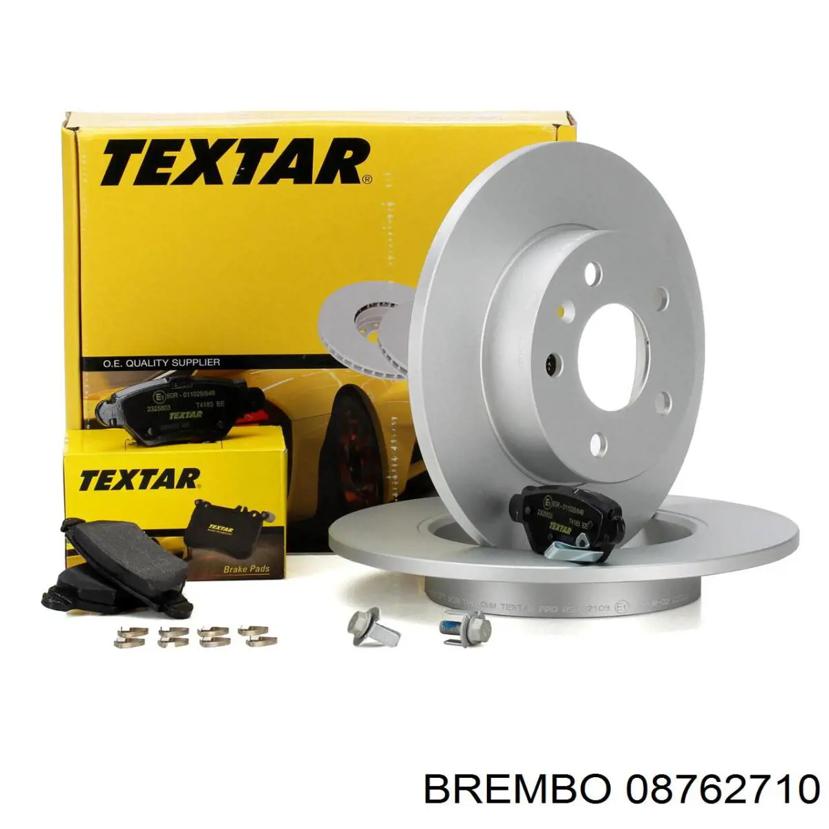 08762710 Brembo Freno de disco trasero