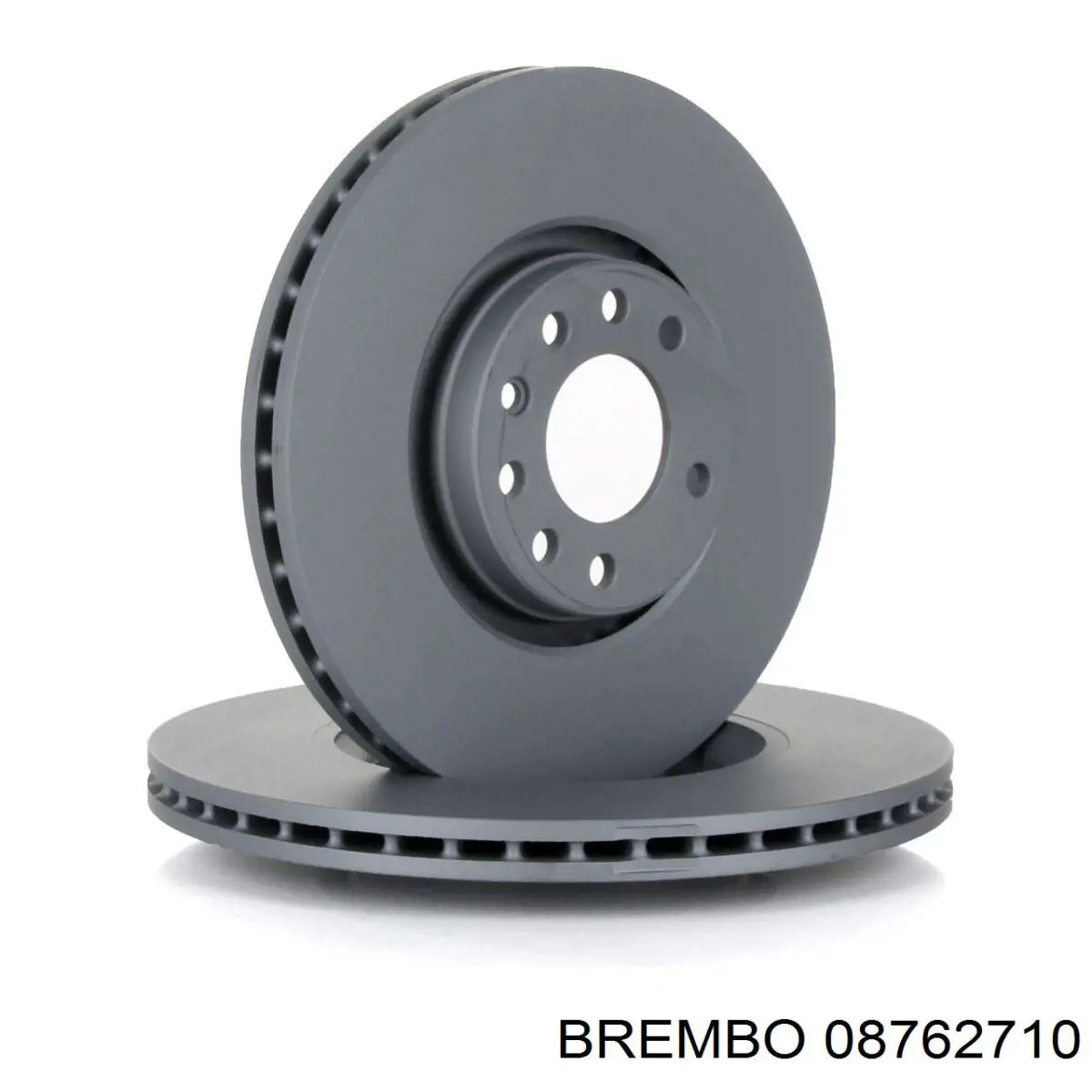Disco de freno trasero 08762710 Brembo