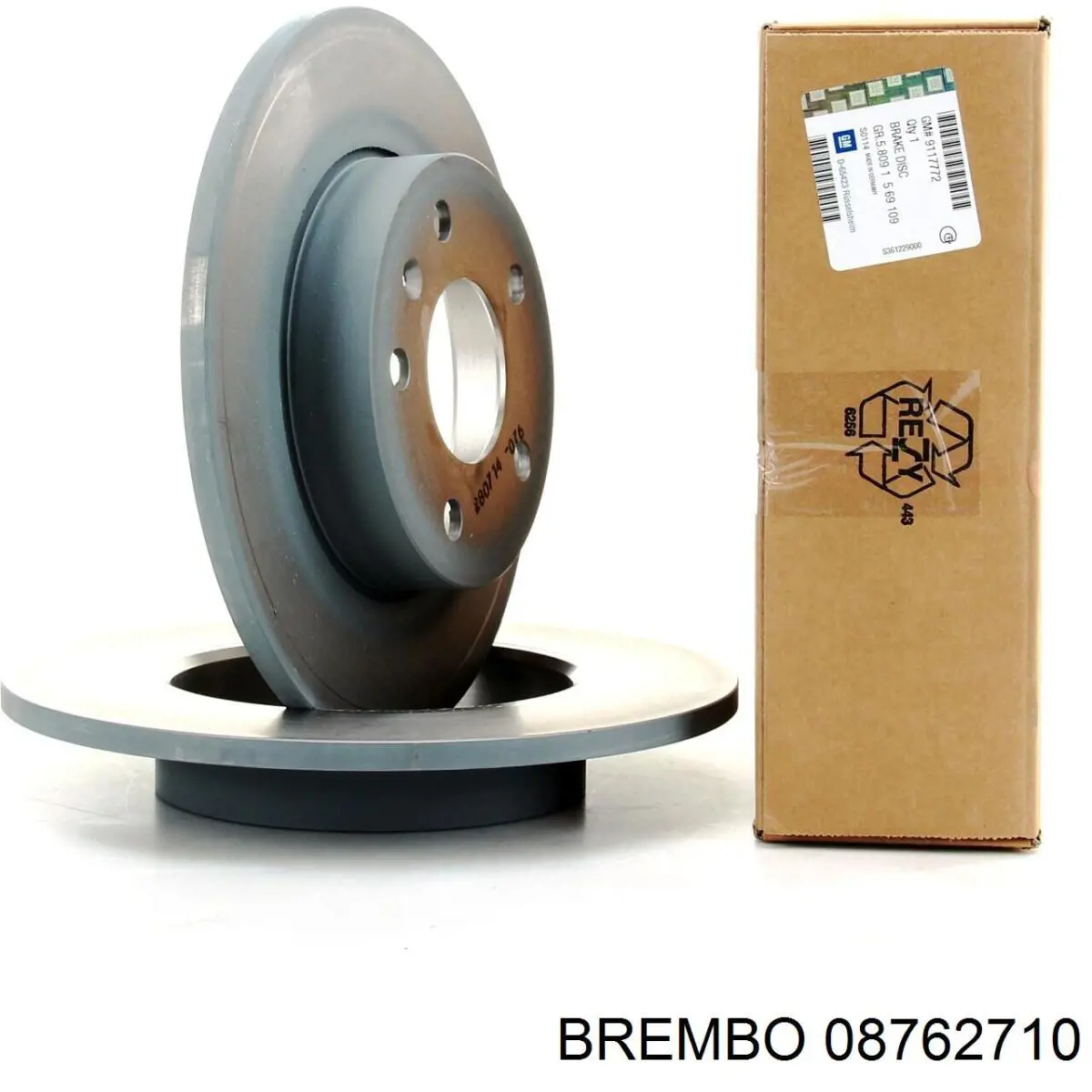 Frenos traseros Brembo 08762710