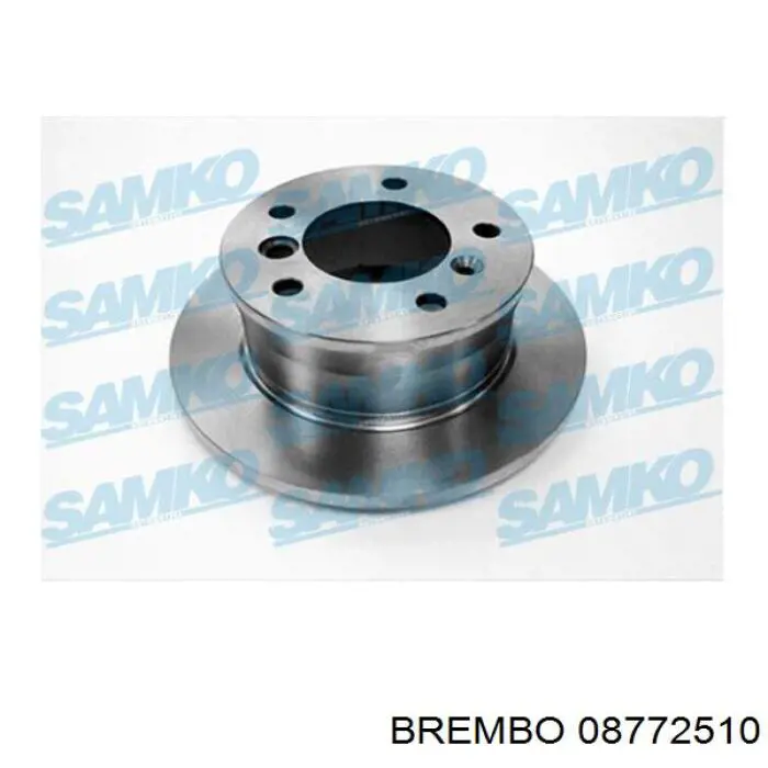 Comprar 08772510 Brembo Disco de freno trasero