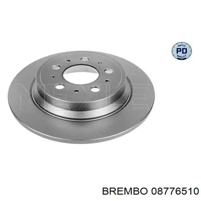 Comprar 08776510 Brembo Disco de freno trasero