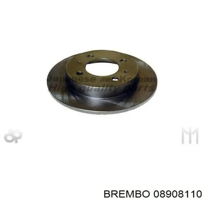 08.9081.10 Brembo disco de freno trasero