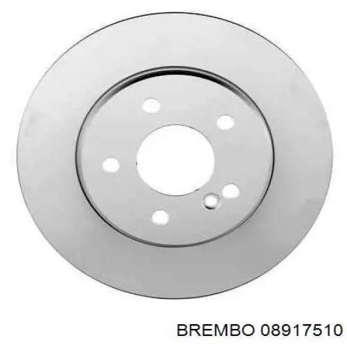 Comprar 08917510 Brembo Disco de freno trasero