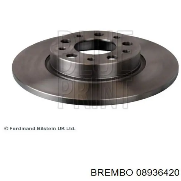 08936420 Brembo disco de freno trasero