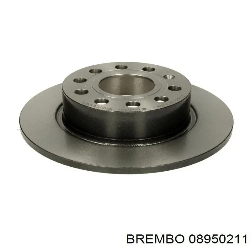 Disco de freno trasero 08950211 Brembo