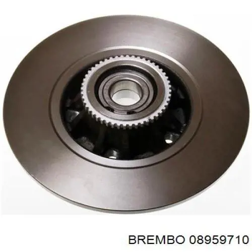 08959710 Brembo disco de freno trasero
